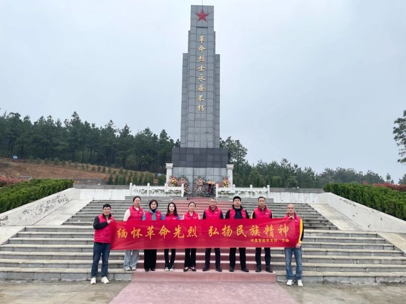 中顯智能黨支部2024年4月清明節(jié)主題黨日活動
